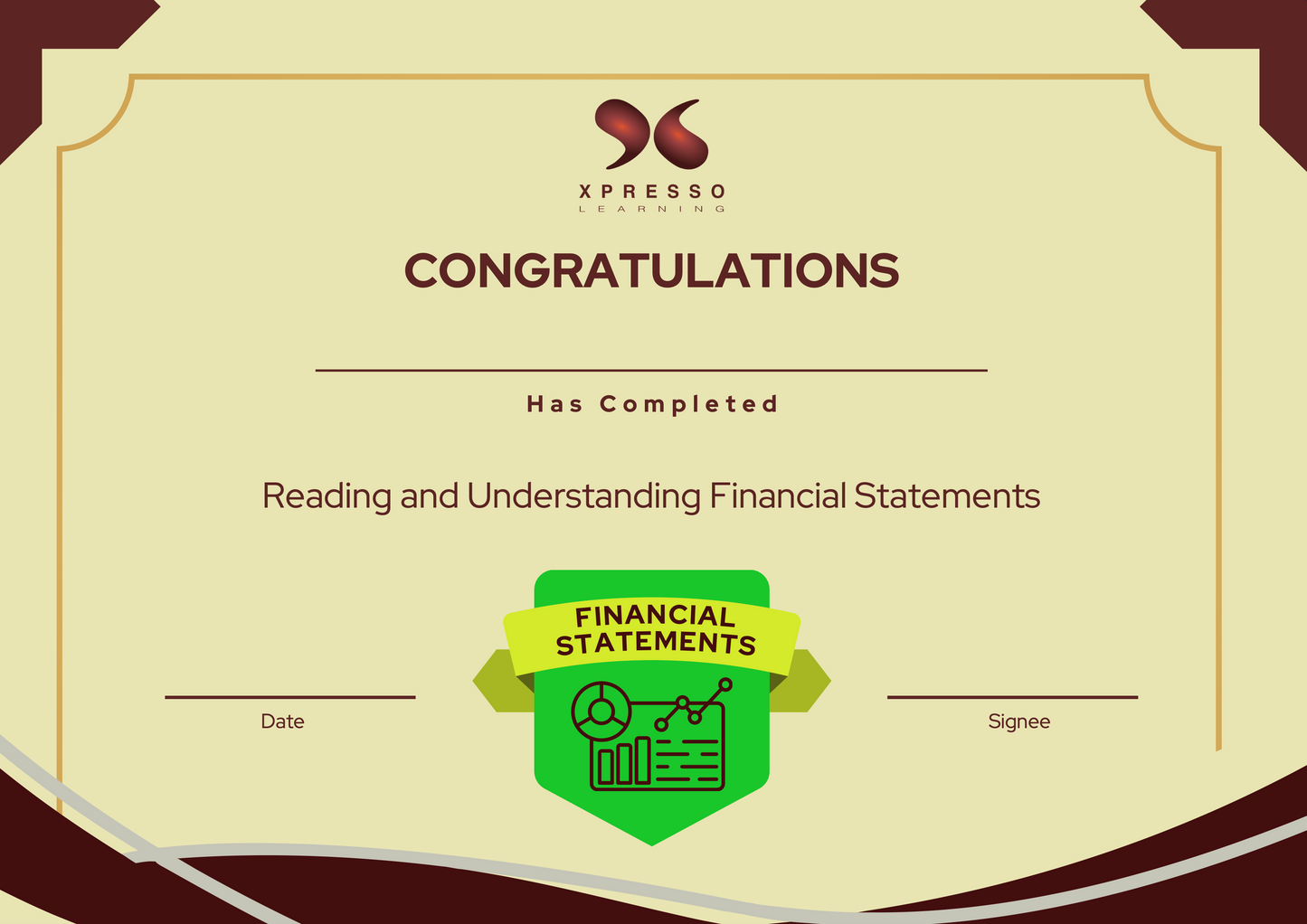 Reading and Understanding Financial Statements