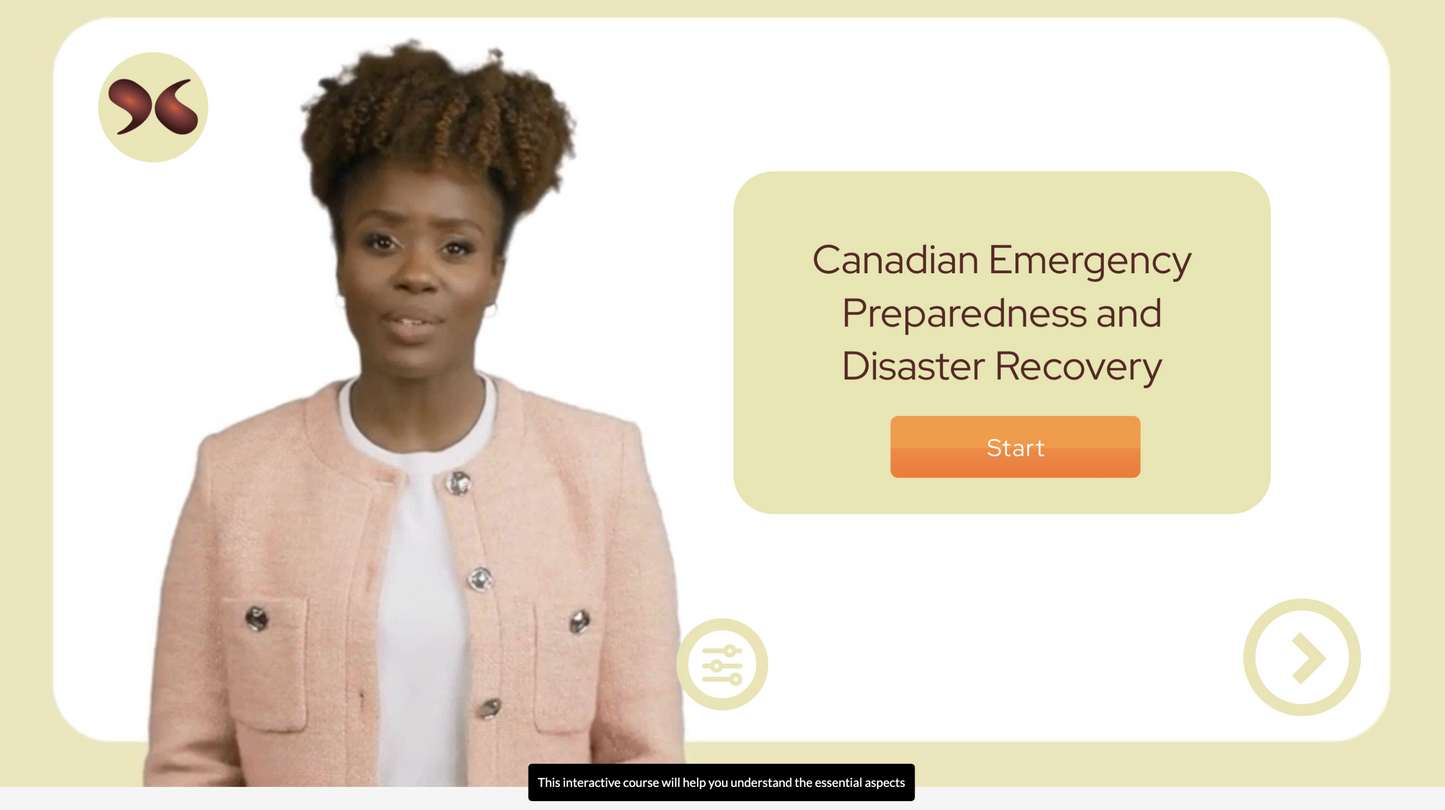 Canadian Emergency Preparedness and Disaster Recovery